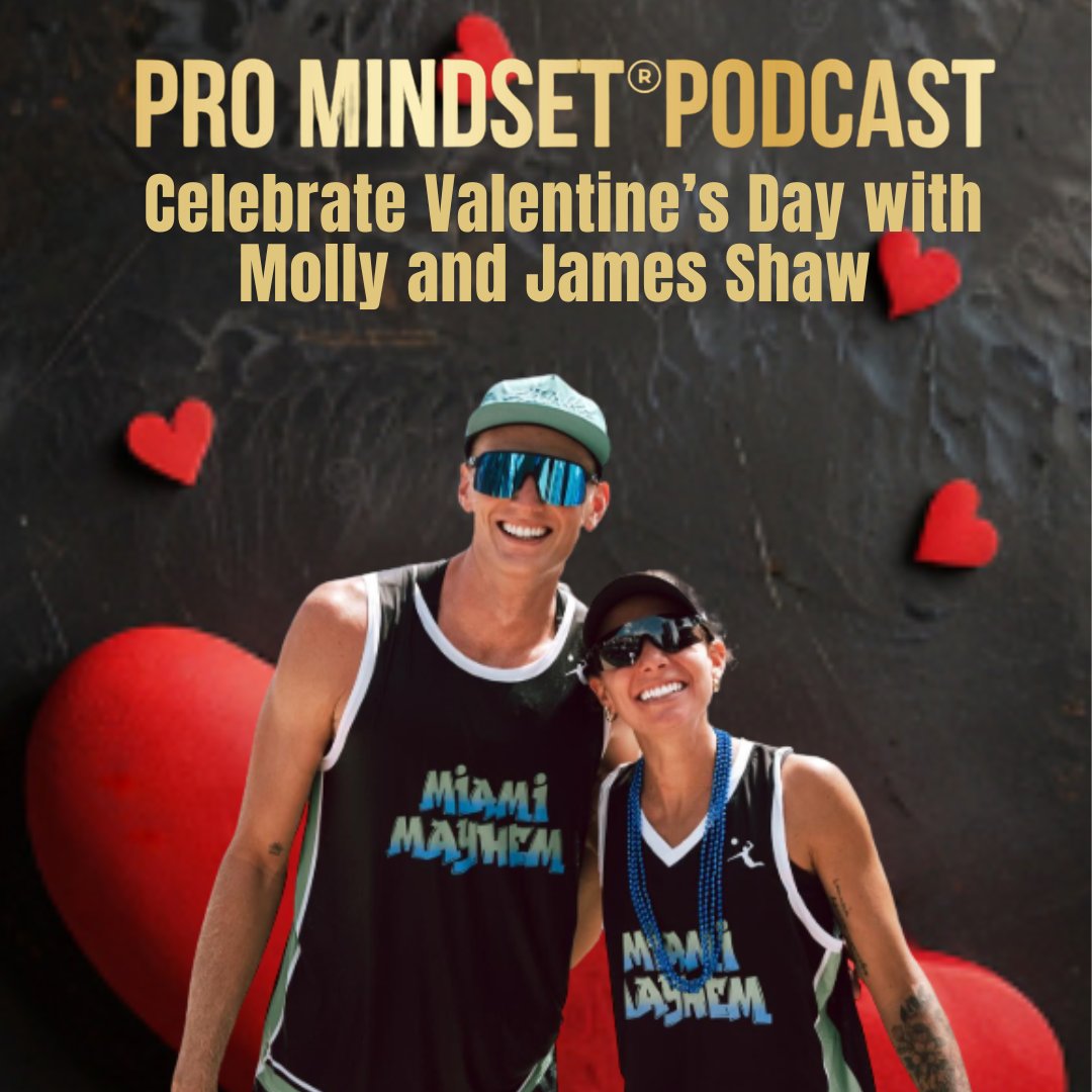 ProMindsetPod's tweet photo. Happy Valentine’s Day from the Pro Mindset® Podcast🏹❤️
To celebrate, we’re revisiting one of our favorite Pro Mindset couples, Molly and James Shaw! 🥂✨
🎧 Listen to their episode here: https://t.co/7qE41sQ3ZO
#viral #valentinesday #trending #ProMindset https://t.co/J4fNJVo13w