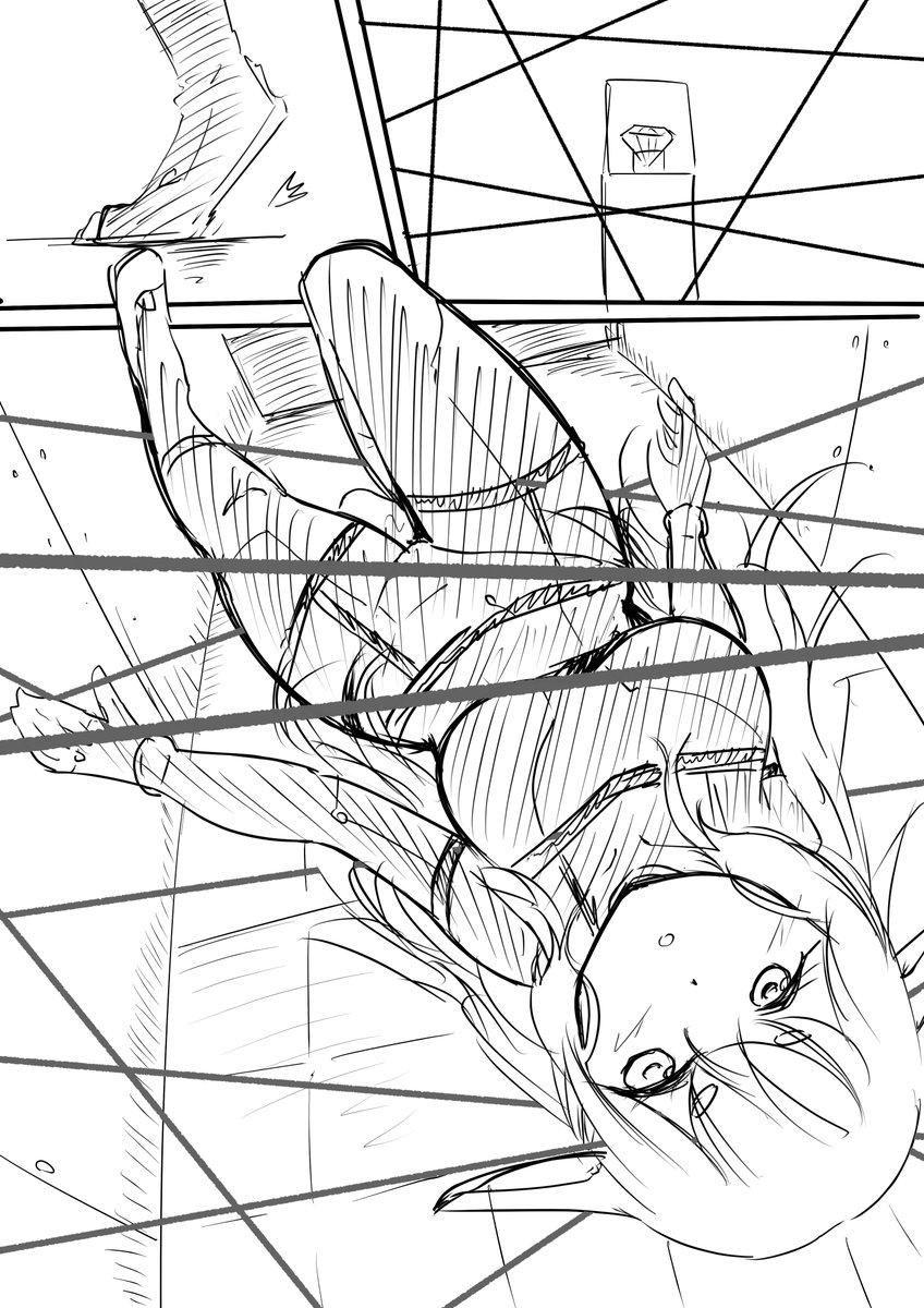 #アプラン深夜ワンドロ部
お題:怪盗
怪盗ってこういうのだっけと思いながら描きました 
