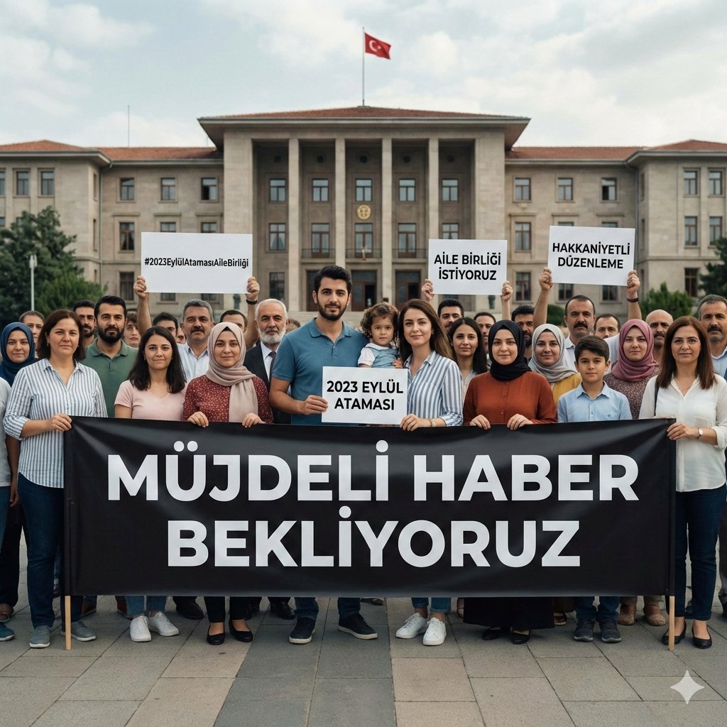 Sayın Bakanımız <a href="/Yusuf__Tekin/">Yusuf Tekin</a>,
2023 ataması öğretmenler olarak önümüzdeki yaz dönemi aile birliği mazeret tayini sürecine ilişkin müjdeli bir haber bekliyoruz.
Aile bütünlüğünü esas alan hakkaniyetli bir düzenlemenin eğitim camiasına büyük bir umut olacağına inanıyoruz. 🙏