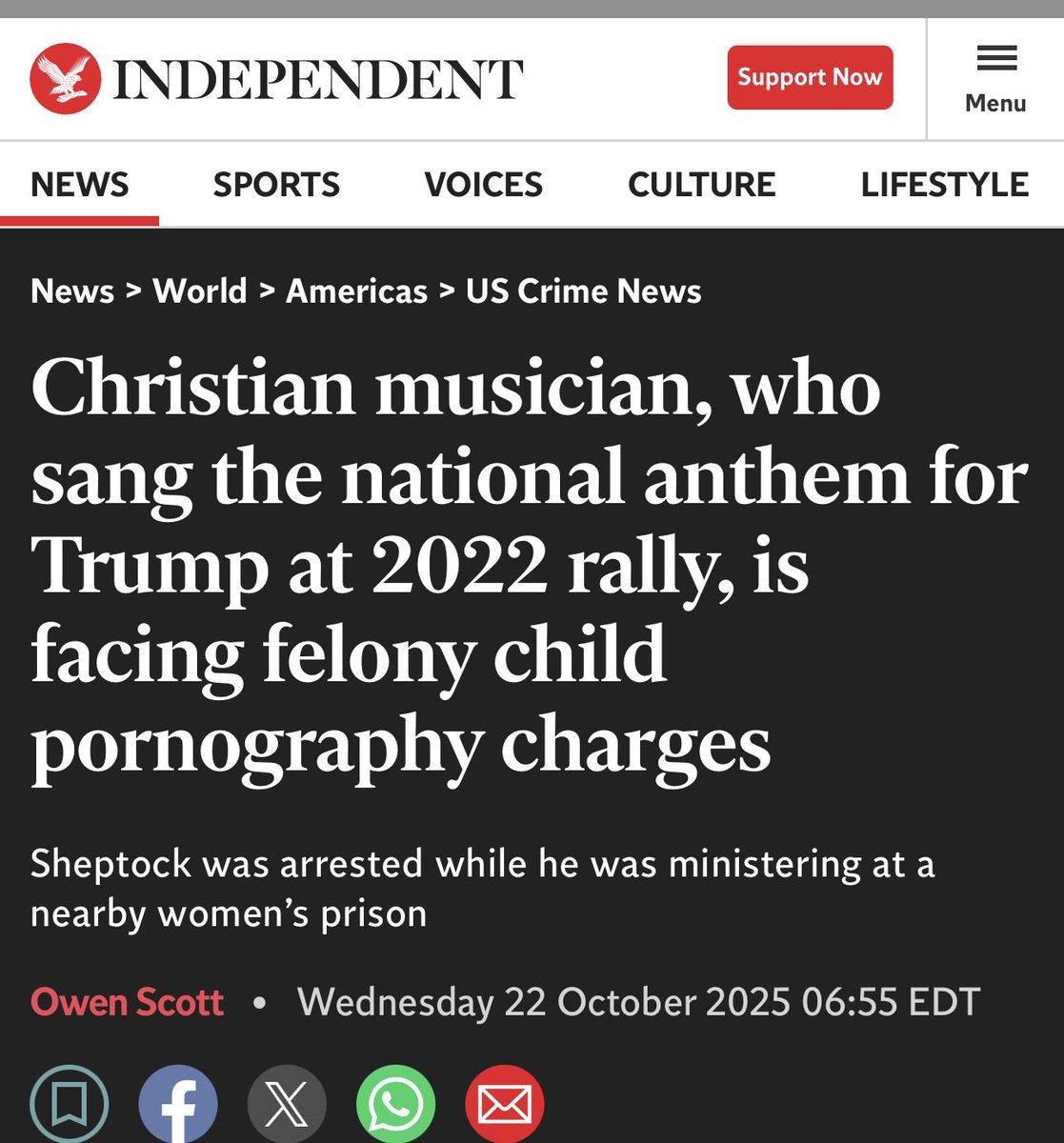 <a href="/atrupar/">Aaron Rupar</a> <a href="/mrbigg450/">mrbigg</a> Leaving this Christian bomb