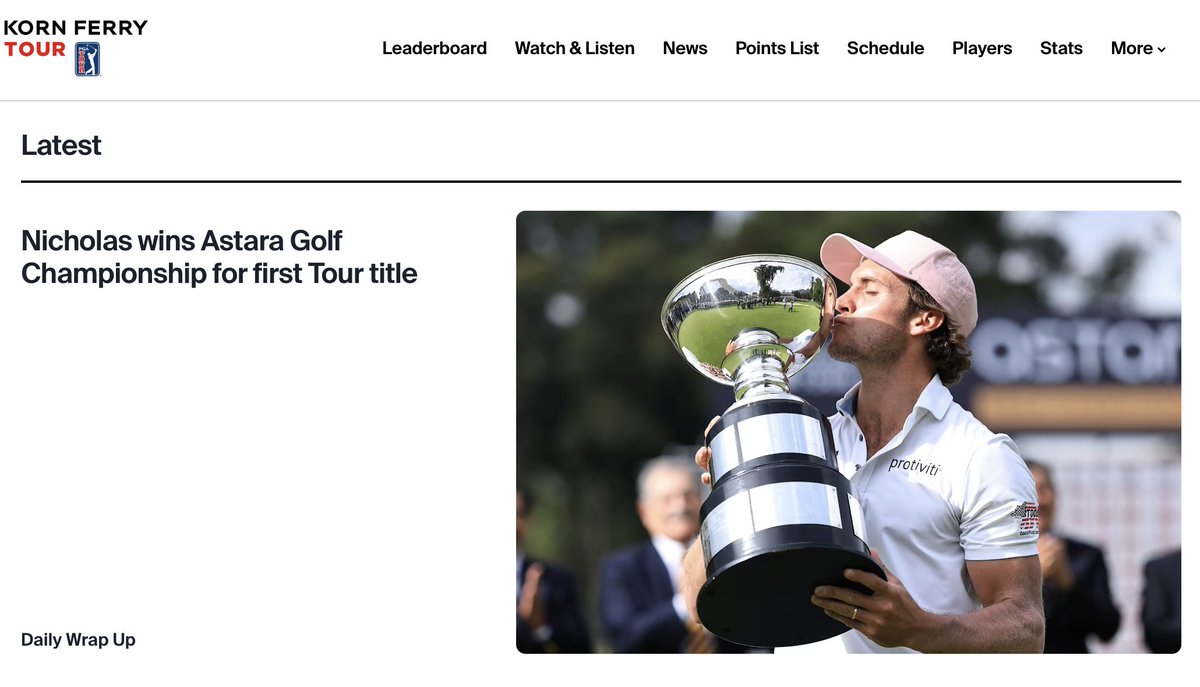 alternateshots's tweet photo. PGA / Korn Ferry Tour Winner - James Nicholas. 
Congratulations @_james_nicholas we were confident you would Win and Win Again. Let's Go....!!! Here's our chat w James - 
https://t.co/gg5ZAl708a https://t.co/3u0kB5NEQI