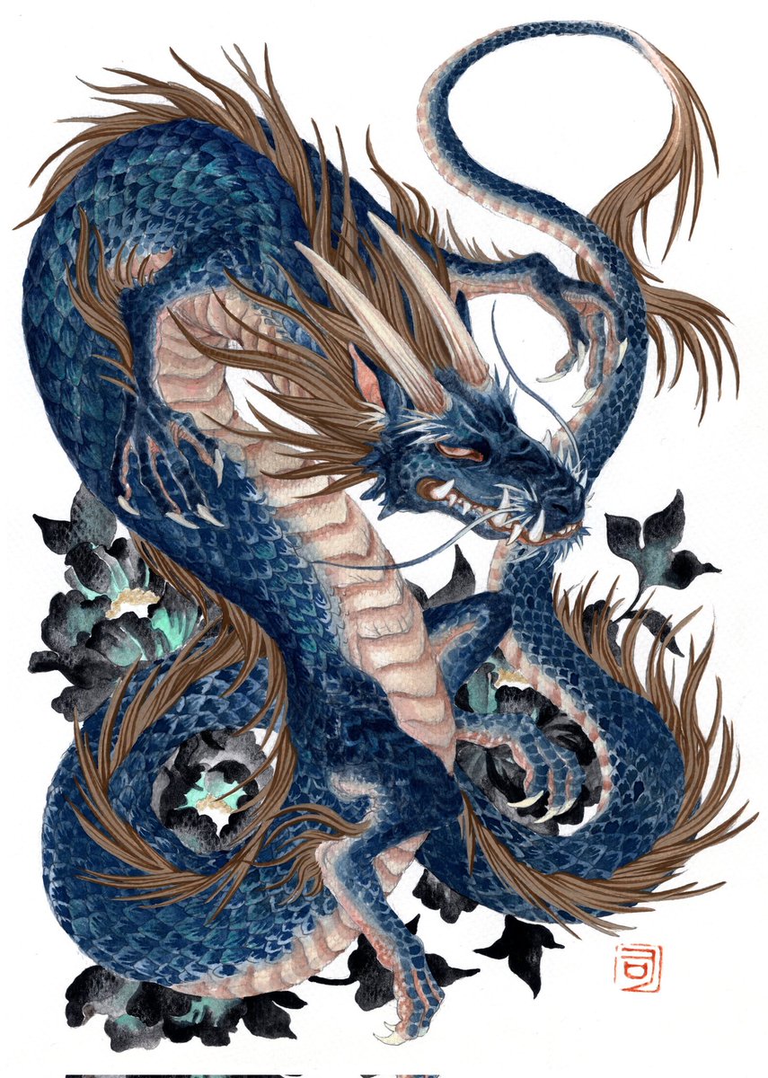 こちらの2枚目の原画、ずっと玄関に飾ってます！ こないだ母がうちに来