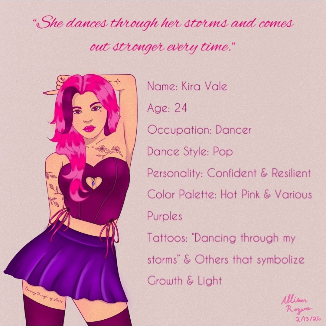 I know, it's been too long since my last upload 😭 but I have New OC Art ~ Meet Kira 🩷
#digitalart #procreateart #OC #artmoots