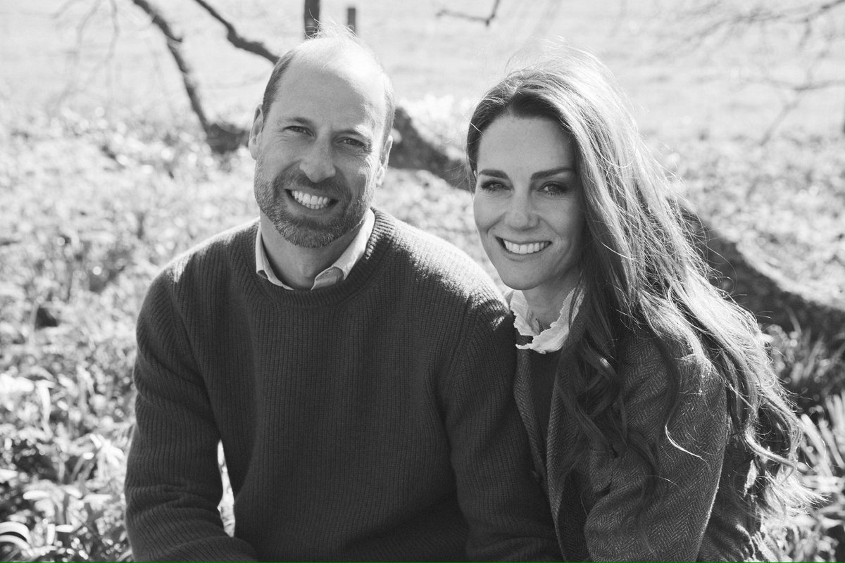 A beautiful new portrait of the Prince and Princess of Wales, captured by Josh Shinner.

Wishing Prince William and Catherine a wonderful Valentine’s Day filled with love ❤️