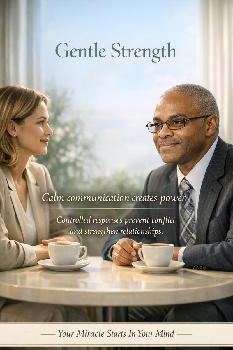 GarronT's tweet photo. DAY 15 — Proverbs 15
Calm communication creates power.
A soft answer turns away wrath.
Gentleness is strength under control.
Master your tone. Master your environment.
🧠 Your Miracle Starts In Your Mind
#Proverbs15 #Mindset #Leadership https://t.co/Ca1G15rA3c