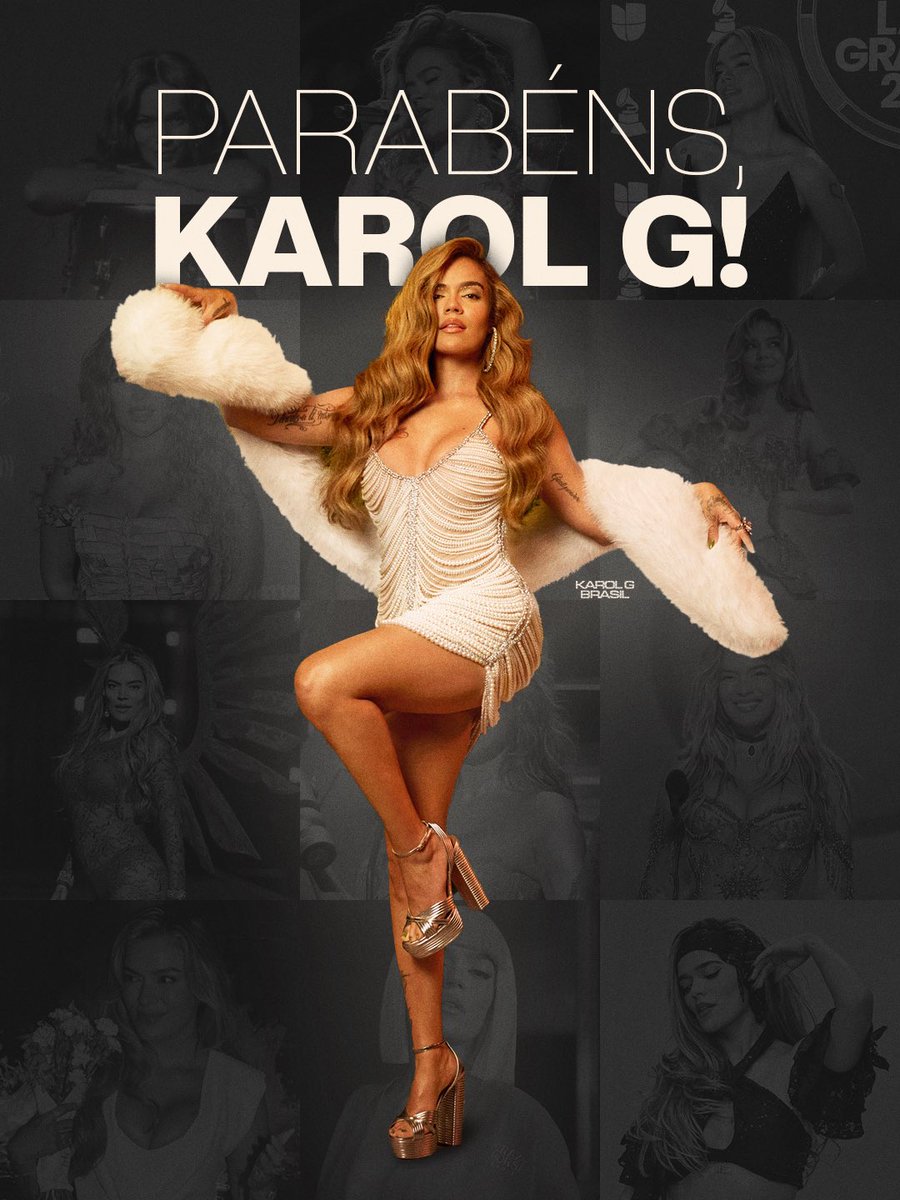 Feliz aniversário, Karol G! 🥳 Hoje a Bichota está completando 35 anos de vida!

Sua arte ultrapassa fronteiras, inspira milhões e reafirma, a cada projeto, a força da autenticidade e da representatividade na música latina. Você transformou sonhos em conquistas globais — e