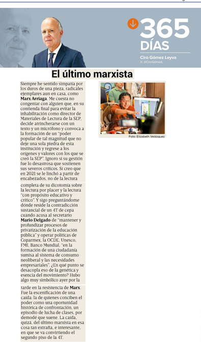 El último marxista <a href="/CiroGomezL/">Ciro Gómez Leyva</a>