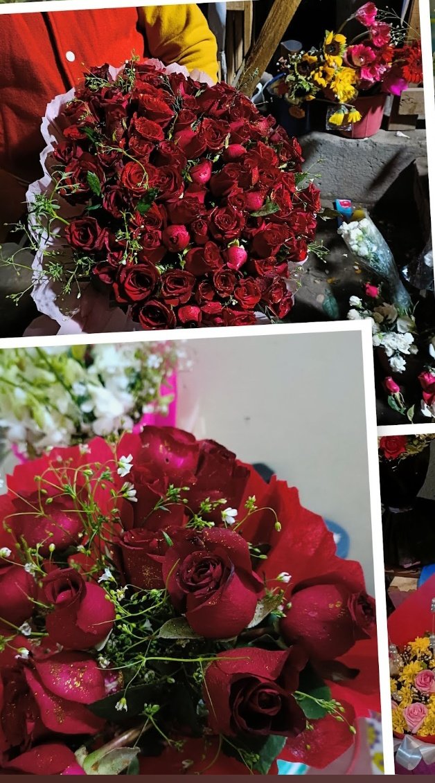 जिससे Rose 🌹 खरीदे वह भी खुश है,
जिसको Rose 🌹 दो वह भी खुश, 
साथ में चॉकलेट वाला दुकानदार भी खुश।।

Red Rose की दुकान वाला दुकानदार बोल रहा था पहली बार भैया पूरा बिका है आप नंबर दे दीजिए जब भी आपको चाहिए मैं घर पर लाकर दे दूंगा 😊

#HappyValentinesDay ♥️