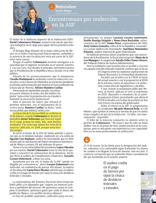 Encontronazo por la reelección en la ASF <a href="/ivonnemelgar/">ivonne melgar</a>