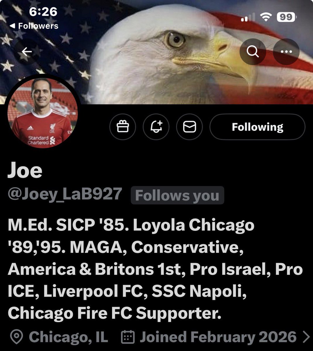 This patriot is starting over after losing his 13k account. Let’s help him find old and new friends.  
<a href="/Joey_LaB927/">Joe</a> 🤝🇺🇸