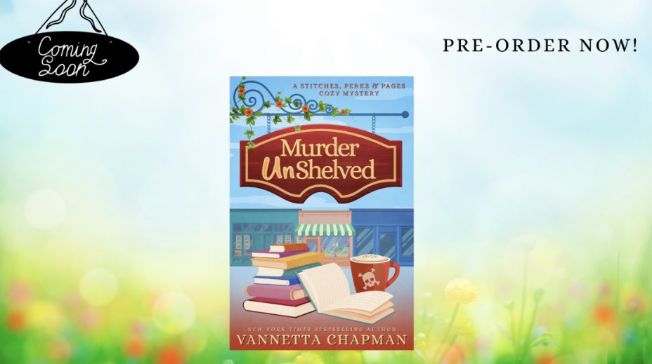 soymercecordero's tweet photo. I love cozy murder mysteries. They have the right amount of intrigue, suspense, mystery, and romance⦠well, the good ones do. This one will be my next read by @VannettaChapman https://t.co/tu8RvEbBdH