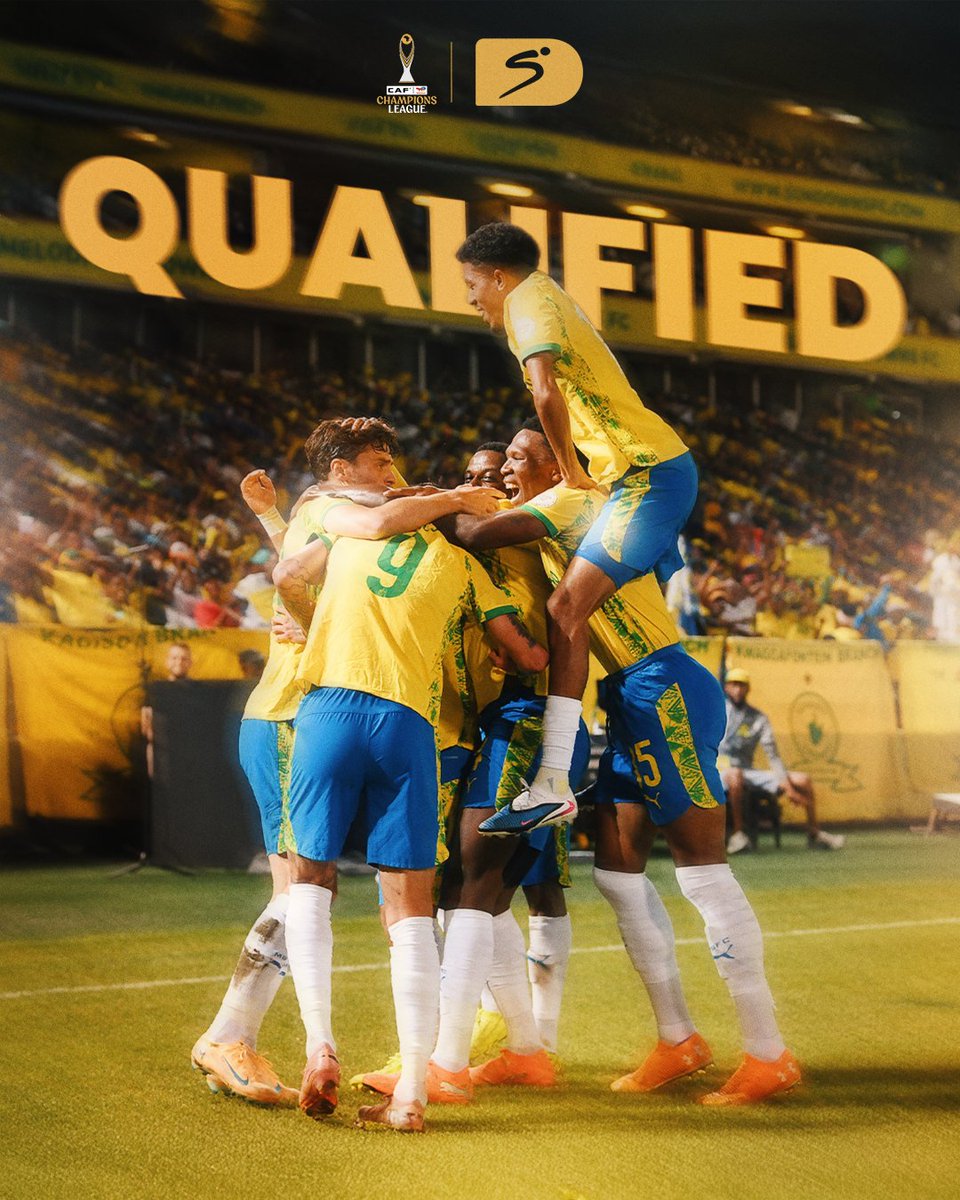 Masandwana have another shot at the #TotalEnergiesCAFCL trophy 🟡🏆

They qualify for the quarter-finals as runners-up in Group C ⏩

#SSFootball