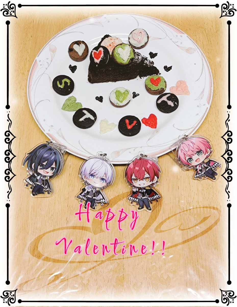 Happy Valentine!! #HappyValentinesDay #騎士X #ばぁうくん #しゆん