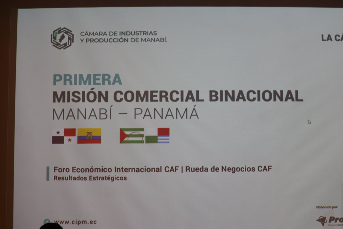 Cámara de Industrias y Producción de Manabí tweet media