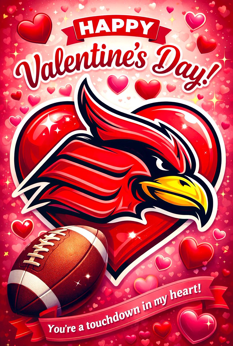WheelingU_FB's tweet photo. Happy Valentine’s Day from the Wheeling U FB Family… ❤️🖤🤍 https://t.co/P2nDKPehAc