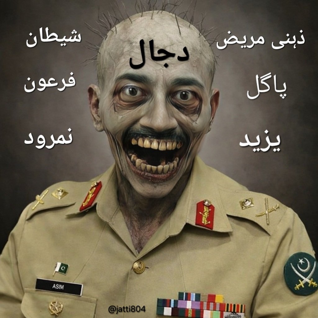 ذہنی مریض عاصم منیر میں یہ تمام خوبیاں پائی جاتی ہیں۔