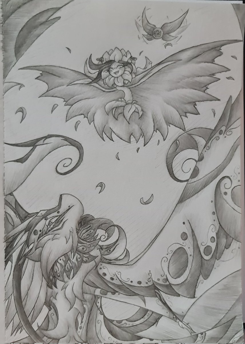 Valentines Day sketch of my favourite couple 

(Drew belongs to <a href="/GreenManeHeart/">💝 GreenManeHeart 💝</a> )