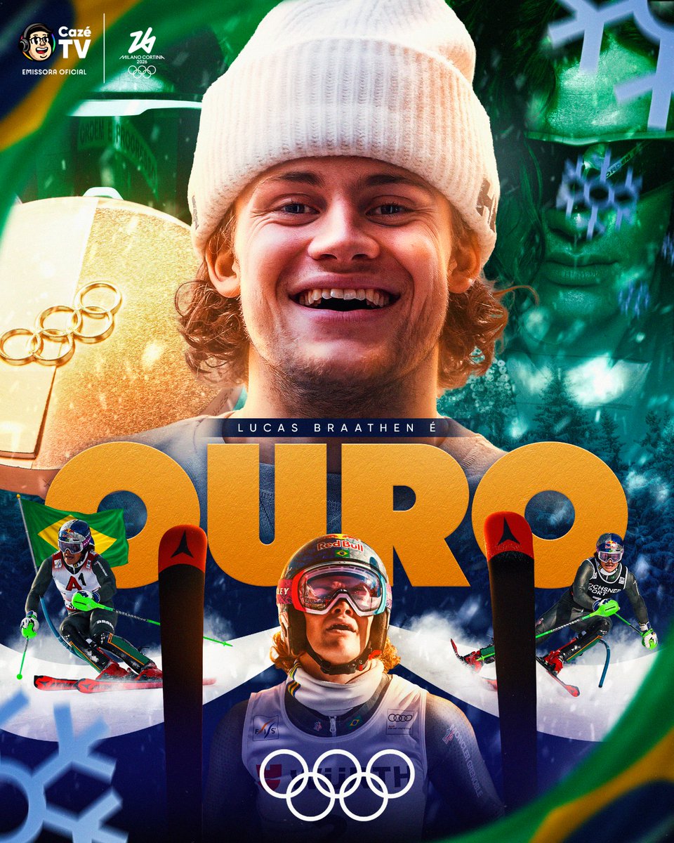É OUUUUUUUUUUUUUUUUUURO! OURO PRO BRASIL!!!!!!!!!!!!!!!!!!! 🥇🇧🇷 HISTÓRICO! O LUCAS PINHEIRO BRAATHEN É CAMPEÃO OLÍMPICO! GIGANTESSSSSSSSSCO! ESSSSSSSSSSSSSSQUEÇA TUDO! É CARNAVAL NO BRASIL! É CARNAVAL EM MILÃO, PORRRRRRR@!!!!!
#JogosOlímpicosDeInverno #TempoRealCazéTV
