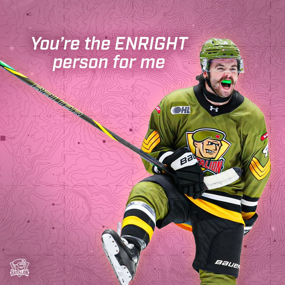 OHLBattalion's tweet image. Some Valentine’s Cards just for you #7thMan 💌

Happy Valentine’s Day 🫡