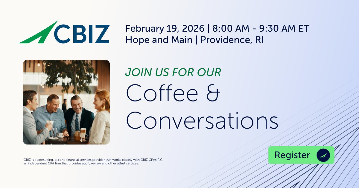 cbz's tweet image. We’re hosting Coffee &amp;amp; Conversations in Providence! This event is all about bringing together the best business minds in #RhodeIsland to share ideas and build new partnerships. It's the perfect way to kickstart your workday. Register: okt.to/eQtmWh #NetworkingEvent