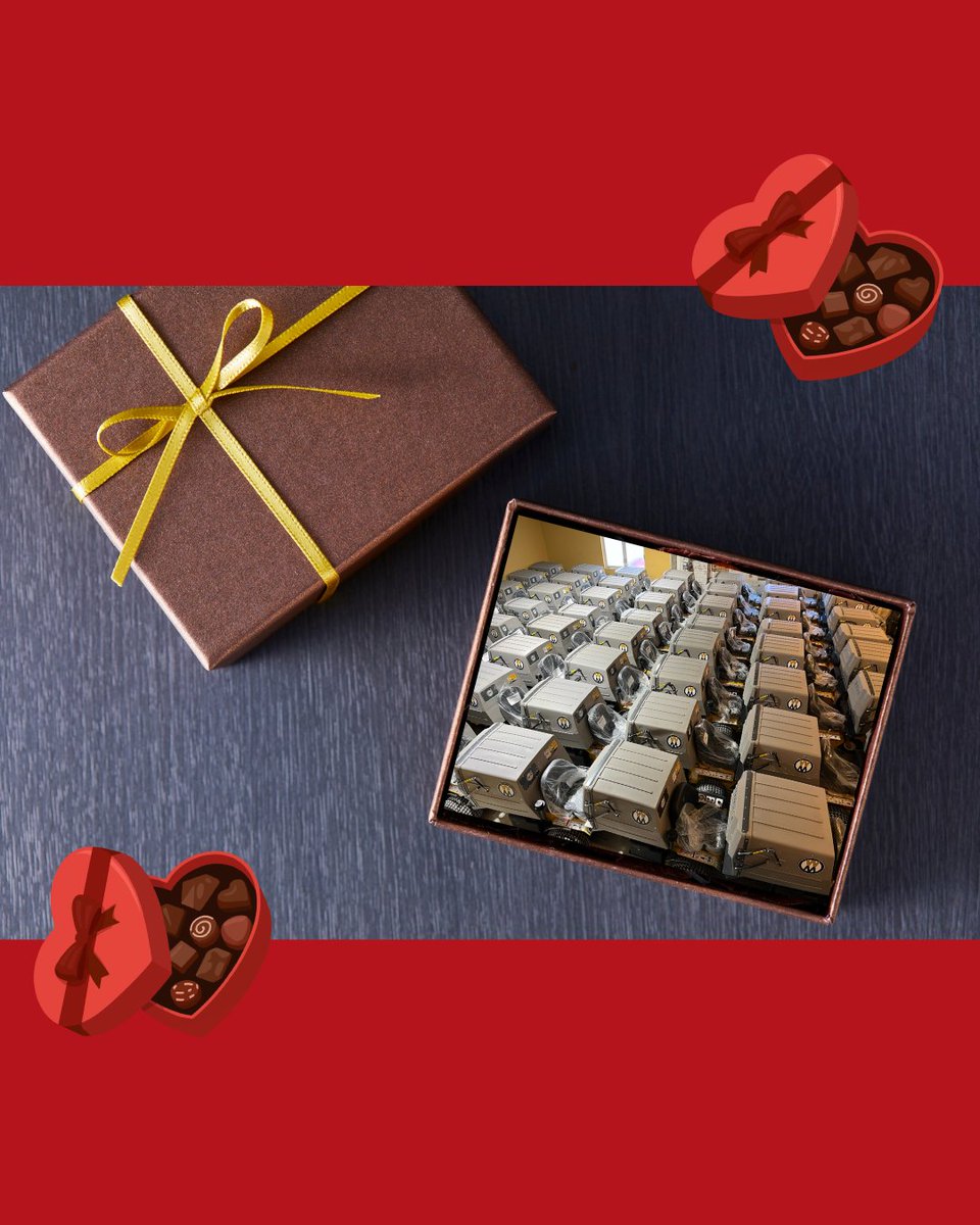 precisionwrkinc's tweet photo. Now that's a box of chocolates 😍 Happy Valentine's Day! https://t.co/MKX6AHqsMN