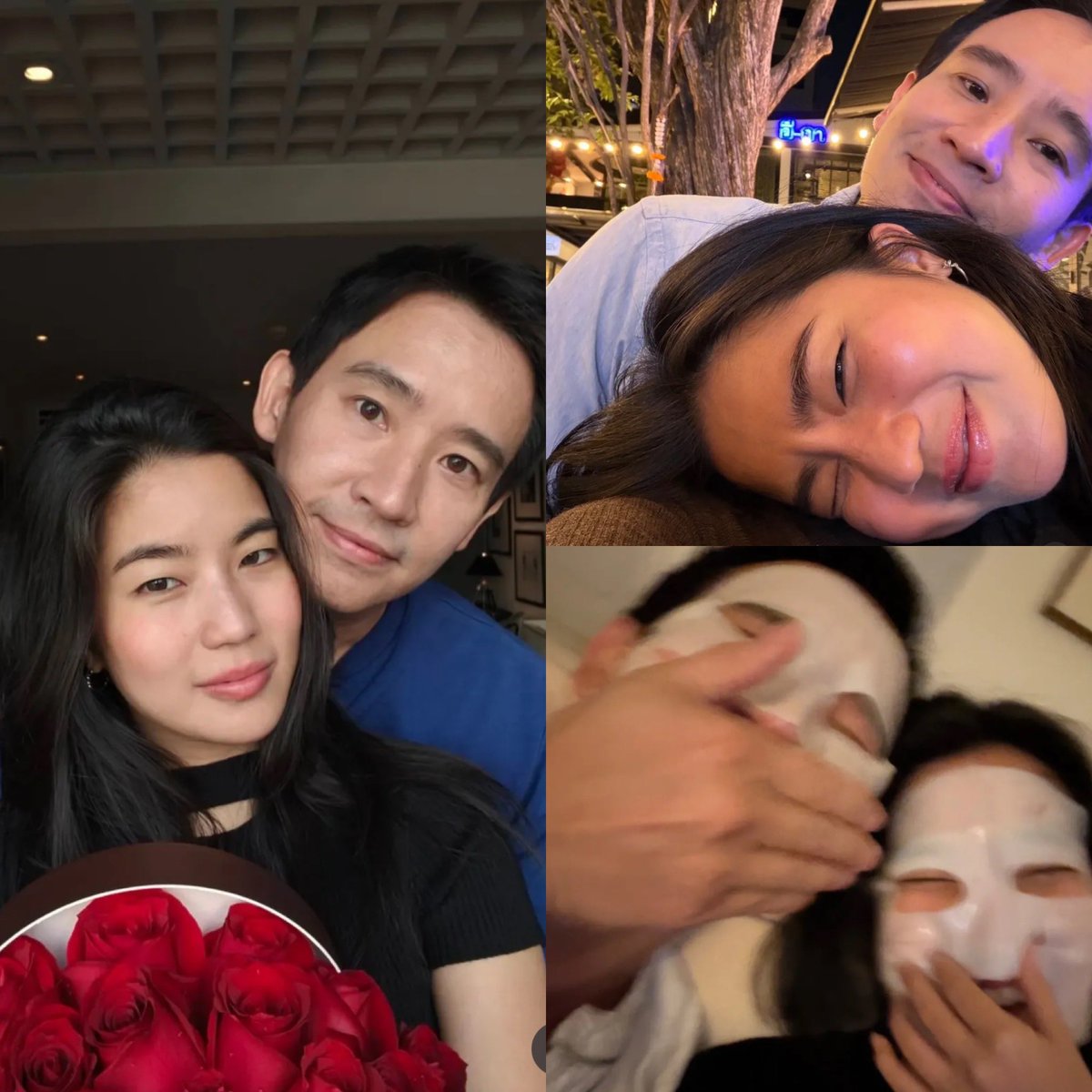 อ๊ะ! เขาเปิดตัวรูปคู่กันแล้ว ไม่ต้องเดาแล้ว จบนะ 🌹❤️❤️