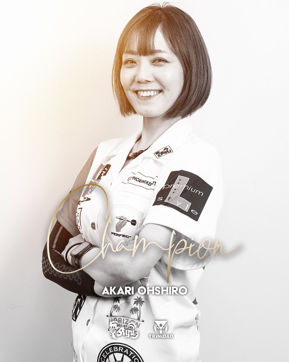 PERFECT 開幕戦 横浜 🏆CHAMPION🏆 #大城明香利 選手 @OhshiroAkari