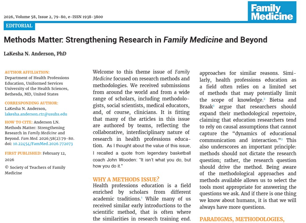 Family Medicine Journal tweet media