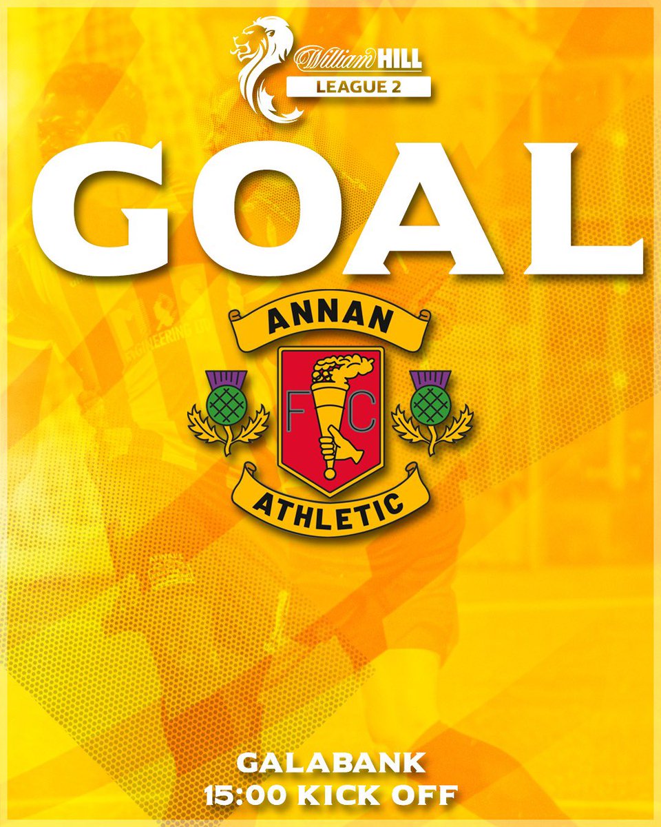 2’ GOALLLL

PAUL SMITH OPENS THE SCORING FROM A HEADER!

Annan 1-0 East Kilbride