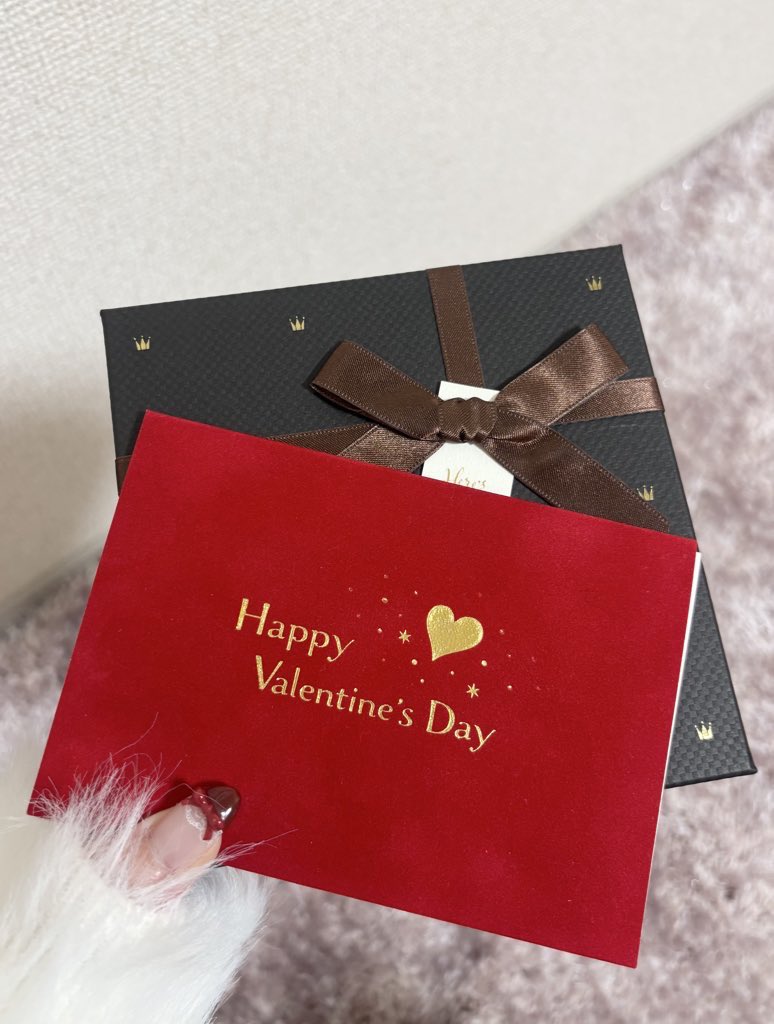 Happy Valentine❣️（日付変わる前に渡した）