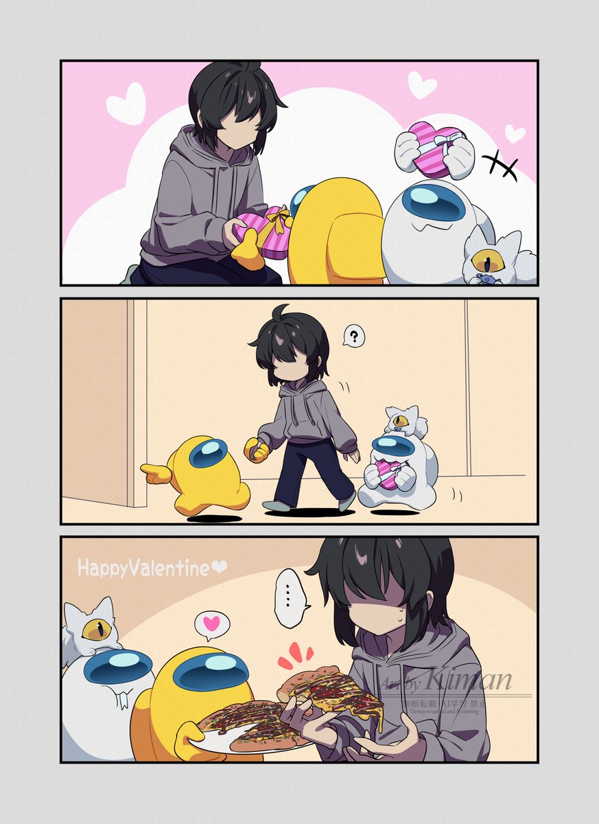 🍕🍫💛 #あもんぐあーす 