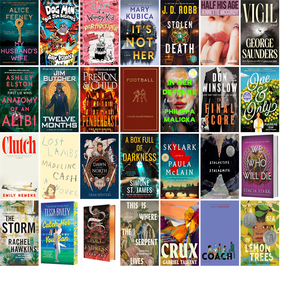 This week the Milton Public Library has 91 new books.  New items include My Husband's Wife and Dog Man 14. wowbrary.org/nu.aspx?p=3046…