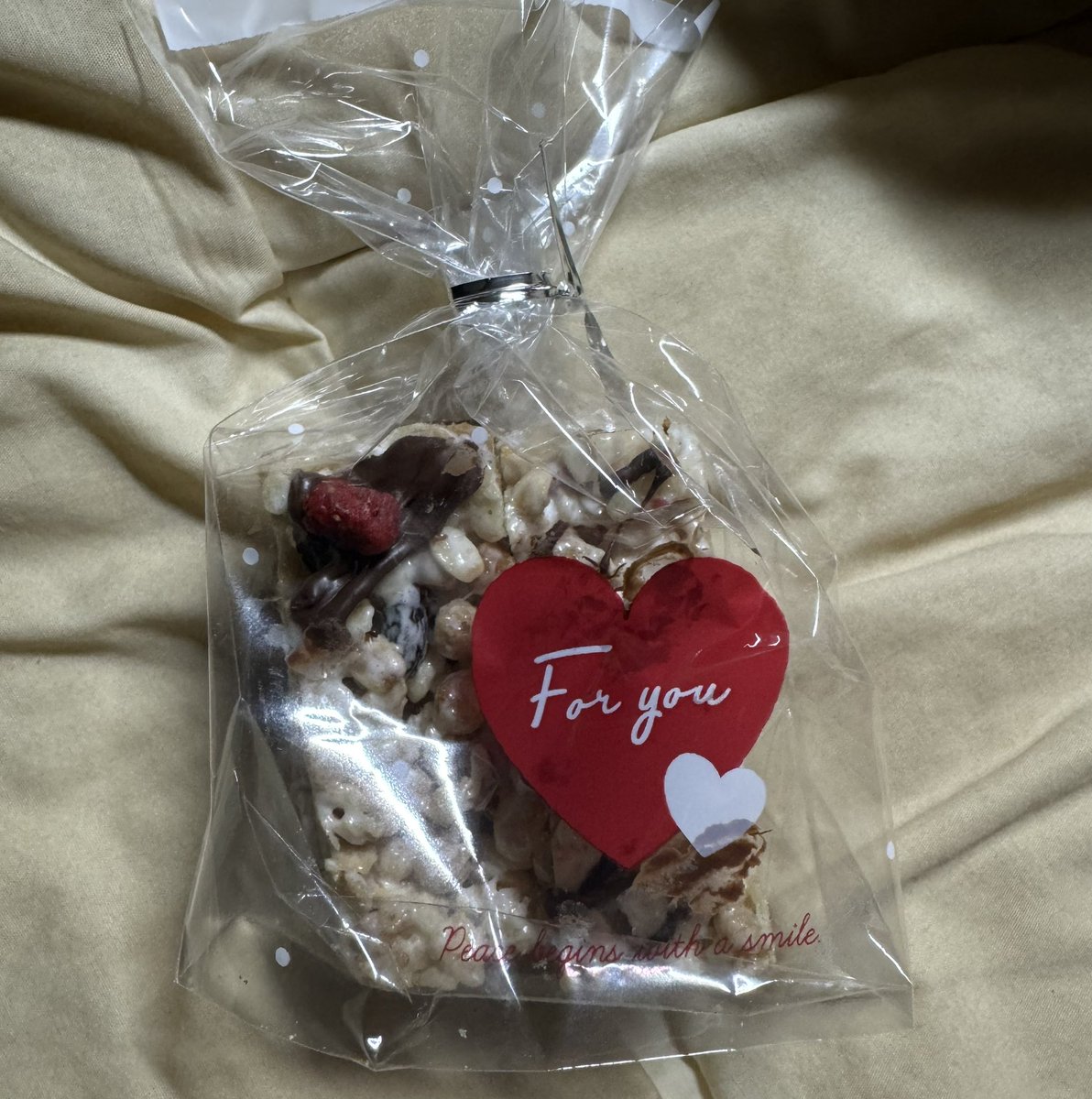 雪灯籠祭りからのチョコいただきました🍫😊