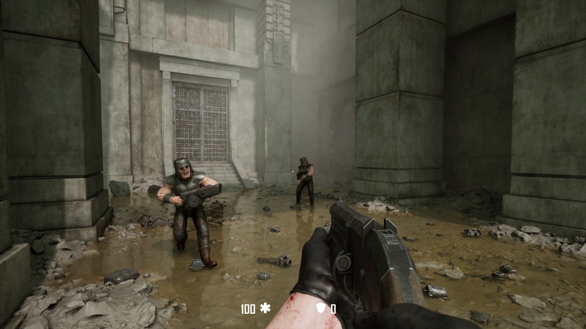 BrutalZlim's tweet image. Introducing TREMEN!
A new brutalist FPS. Loaded with highly detailed enviroments, boomer shooter action and designes/scenerys that just makes you stop and take it all in for a while. 

Unplug your brain ans start painting the grey walls red! See and hear more 👇