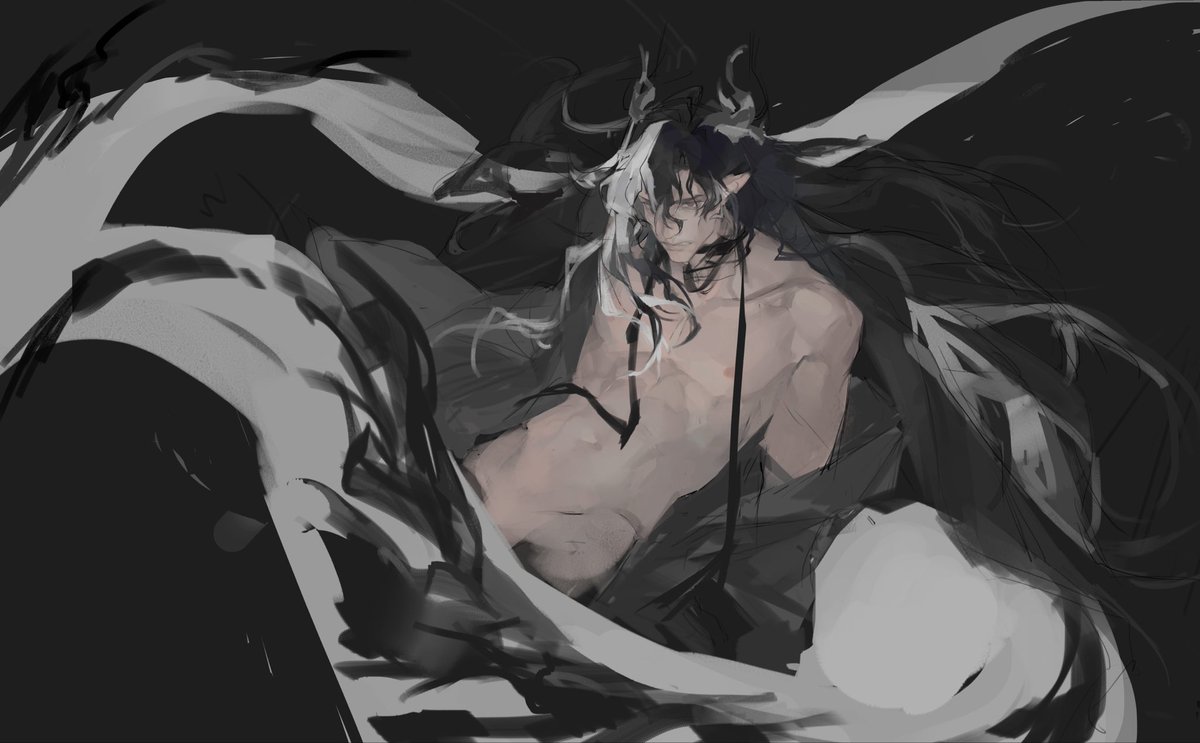 好想画完啊啊啊但是要回家过年力！
#明日方舟 #Arknights