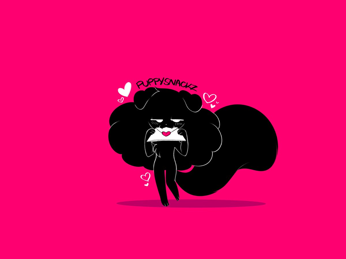 remember everyone, valentines day is about all types of love! platonic, romantic, including lovin yourself for the day! so celebrate!💕

here have a puppy 💗
#puppysnackzmascot