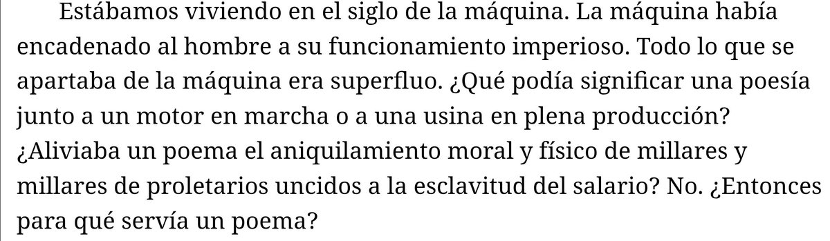 En el cuento "Escritor fracasado", Roberto Arlt tira esta que hoy tiene una fuerza descomunal: