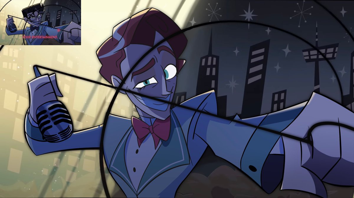 monei_789's tweet image. swap 🧡💙

#HazbinHotel #VocalStatic