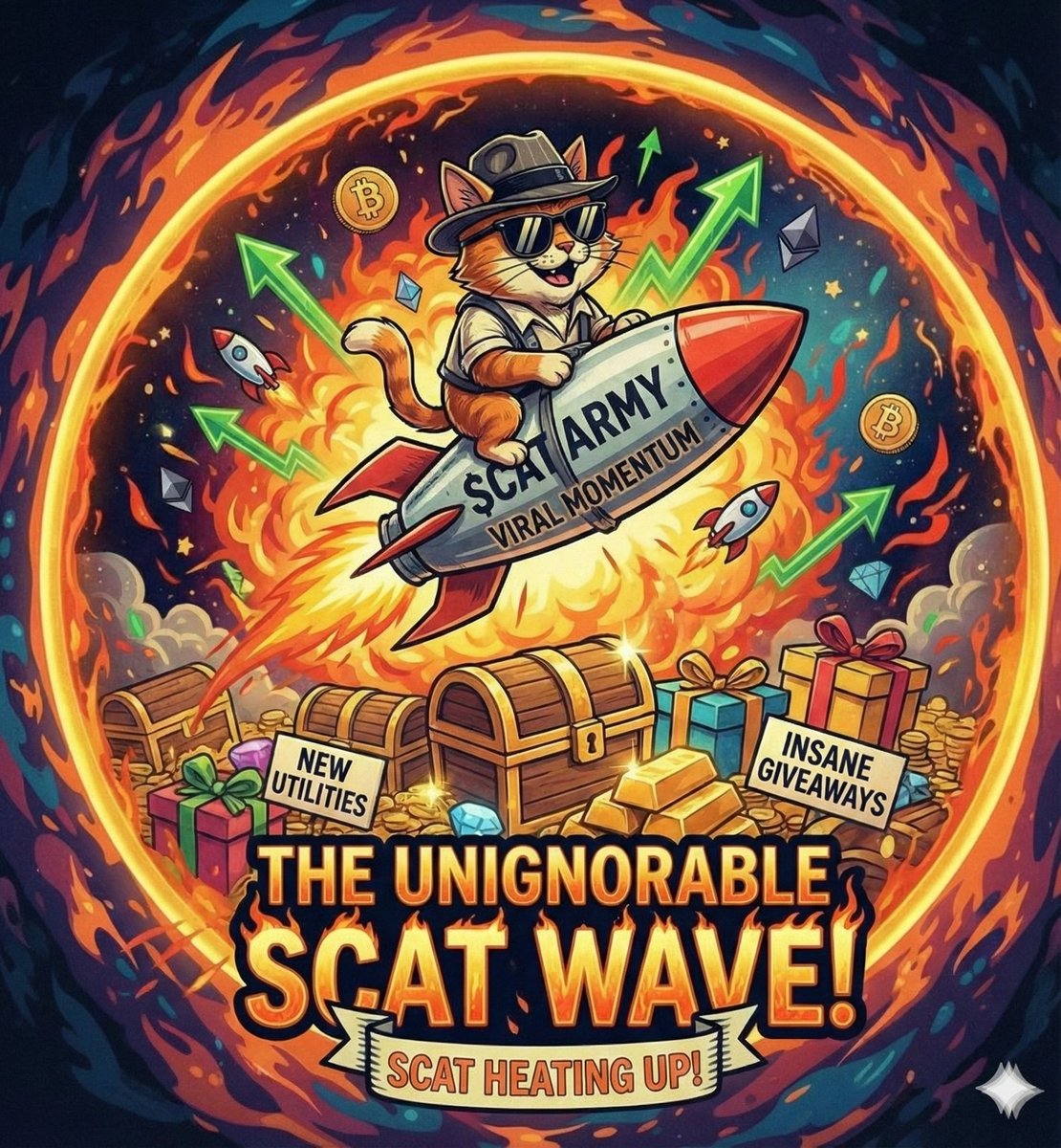 Scat_Token's tweet photo. ๐ฅ SCAT
๐ฅ SCAT is pure timeline energy.
Memes attract attentionโฆ momentum creates believers.
When volume starts talking, the noise turns into numbers ๐
Some watch it trend.
Others ride it early. ๐
#SCAT #CryptoTwitter #MemePower https://t.co/OAQ9uNLNu3