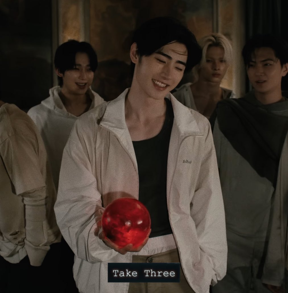 the way he smiles omg 🥹