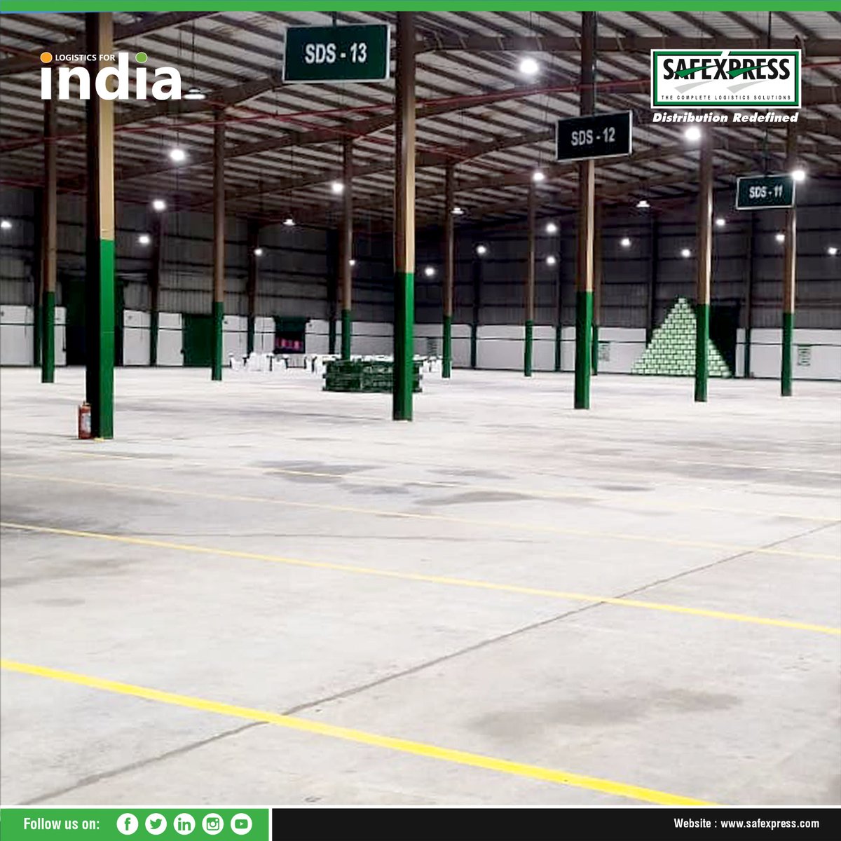 Safexpress tweet media