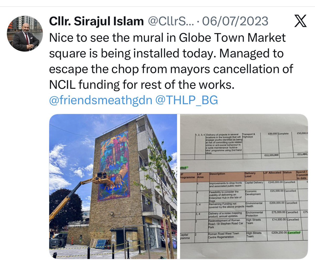 Cllr. Sirajul Islam tweet media