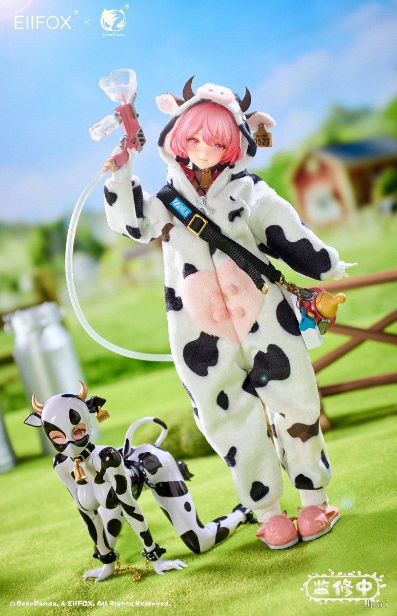momo⭐️出品 現地予約開始、✨ BearPanda、オリジナル『奶牛 MOMO』が可動