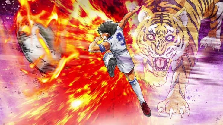 Datos de Captain Tsubasa hasta que salga World Fighters:
2#Dicho por Takahashi si chutas y estás convencido que es un tiro del tigre y lo llamas tiro del tigre
Es un tiro del tigre auténtico avalado por el.