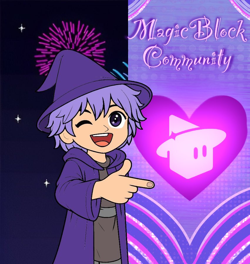 “Friends in <a href="/magicblock/">MagicBlock ✨</a> community”

The challenge is about Wizardio friend but I can’t add only one person

Whole community is our friends 

Have a Magic Weekend Everyone 

The idea is made by <a href="/RomilGi_Crypto/">RomilGi</a>