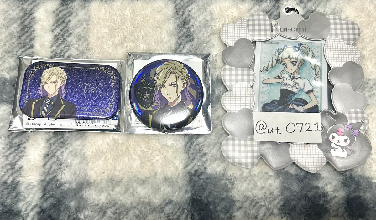 ut_O721's tweet photo. 【交換】ツイステ アニメーション グリッター缶バッジ ホログラムブラインド缶バッジ メタカ メタルカード ウエハース ピクチャーム クリアカード

譲▶︎下記画像(数字は枚数分)

求▶︎同異種トレイ

※2枚目最上段は最下段との抱き合わせ最優先
郵送のみ

検索からもお気軽にお声がけ下さい*.+ﾟ https://t.co/UmIzqAx7Vi