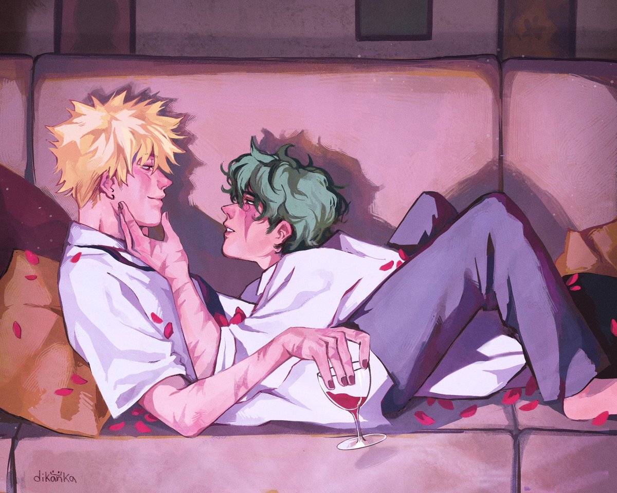 Night after the date #bkdk #bakudeku