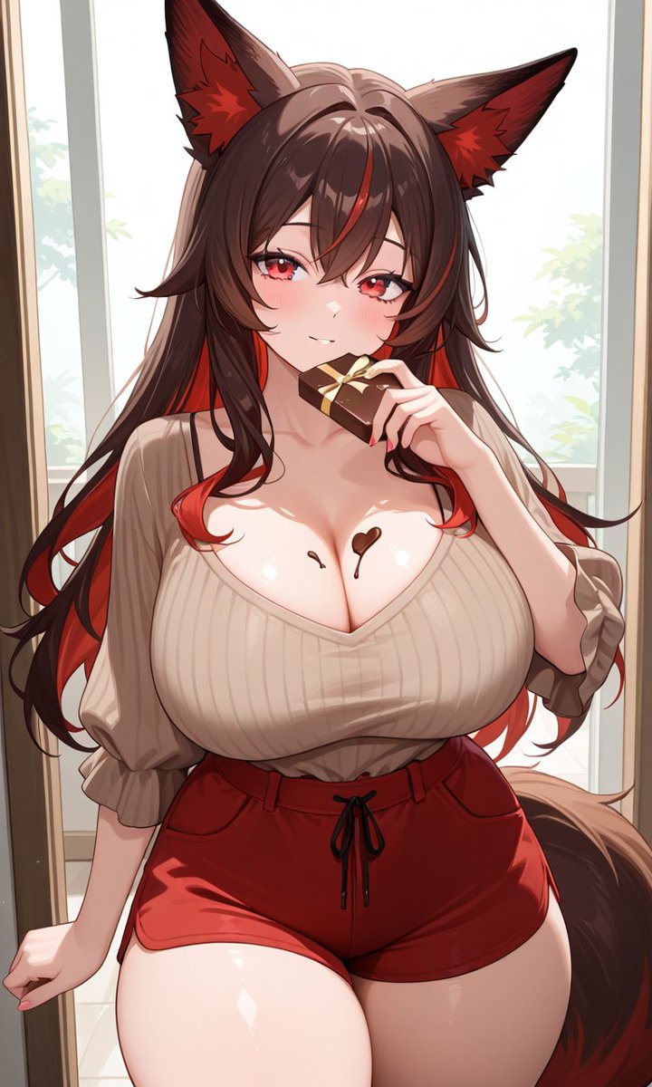 Feliz dia san valentin, espero pasen un bonito dia y que coman mucho chocolate. 
Los quiero mucho