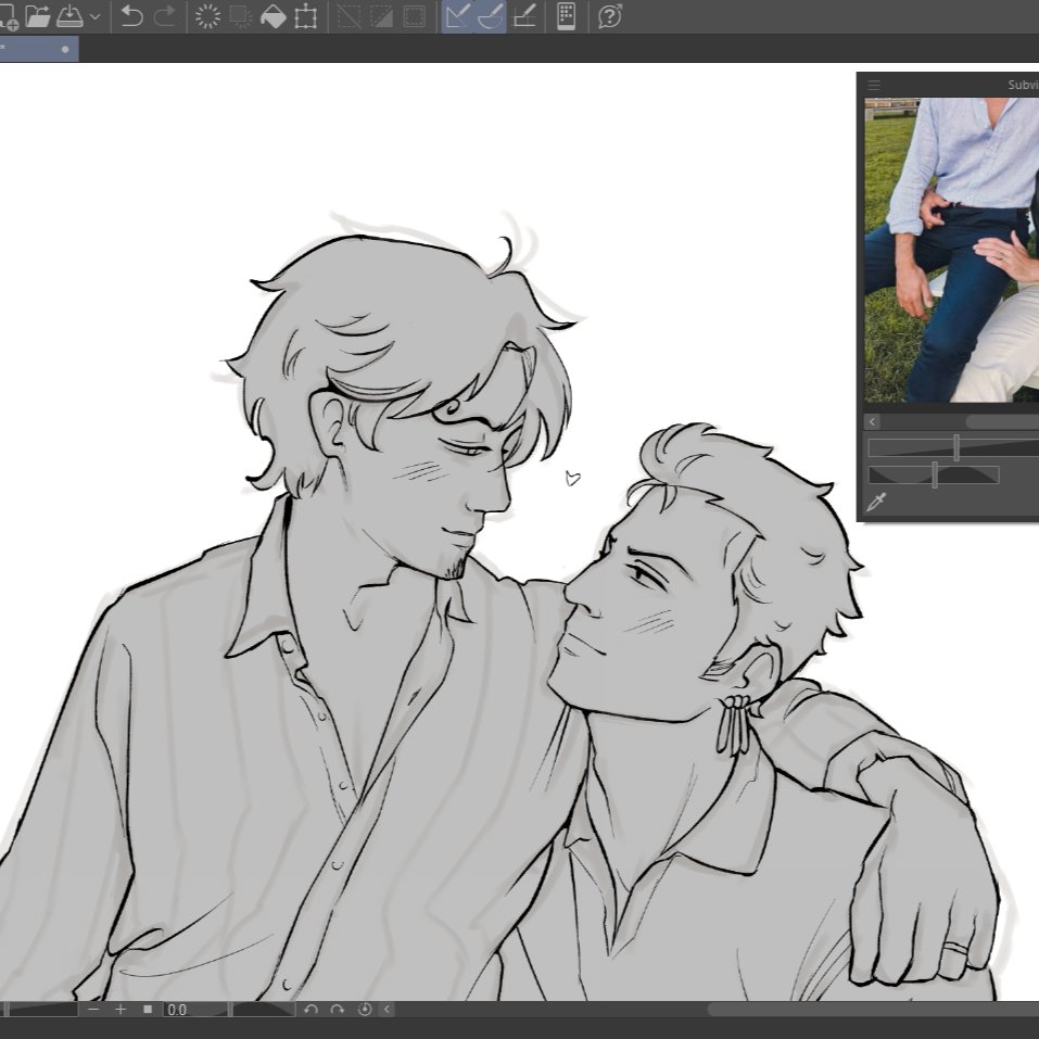 Happy Valentine's 💚💛 #Zosan #wip