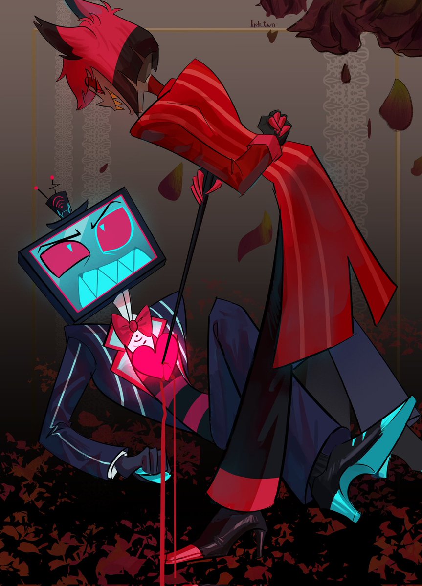 Radiostatic's Valentine's Day 🥰 😈
#HazbinHotel #radiostatic